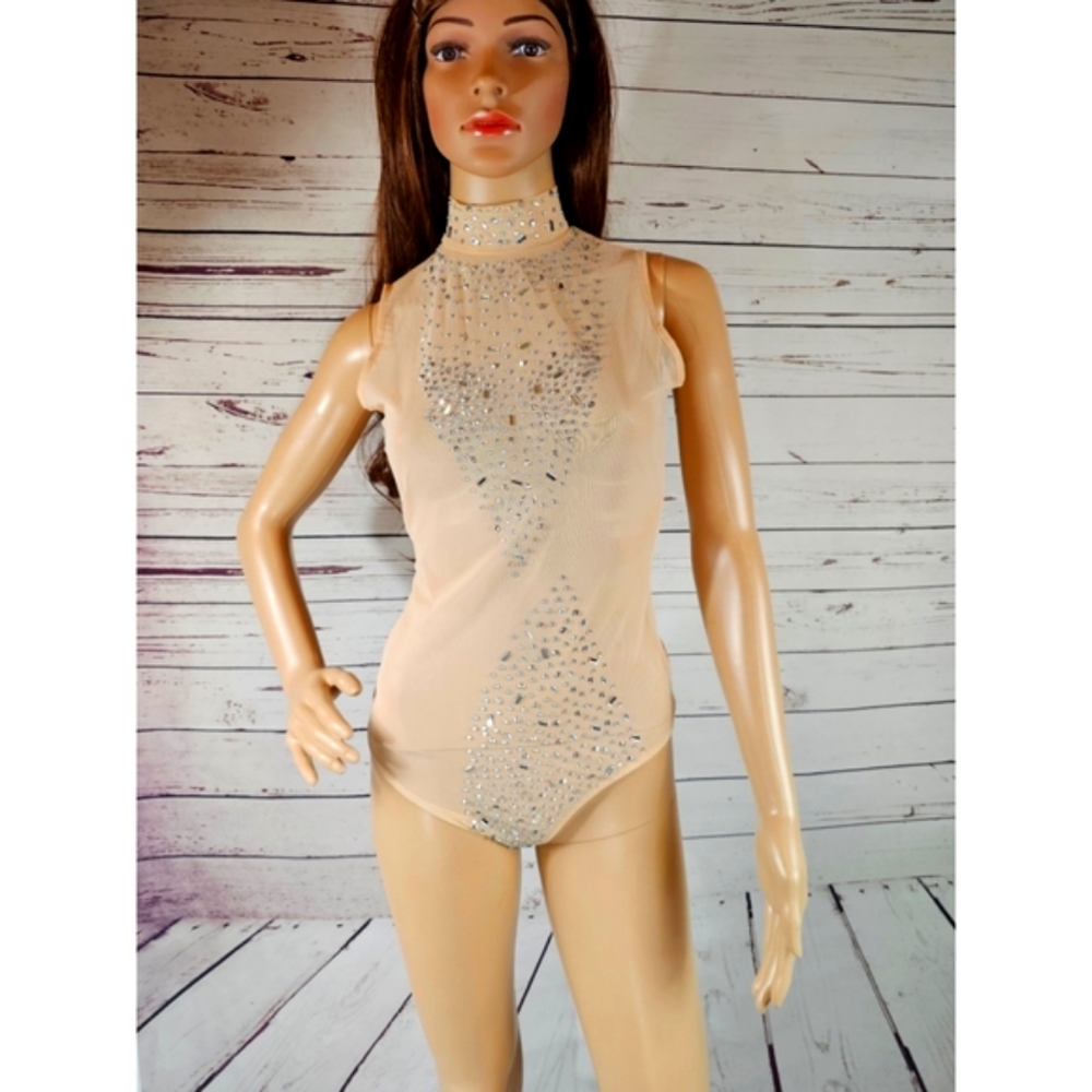 Banjul Nude Transparent Top        Size S/M